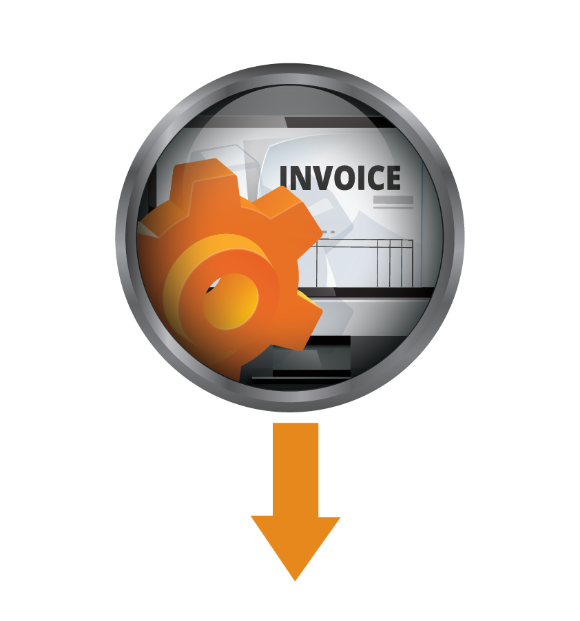 Invoice receivable administered